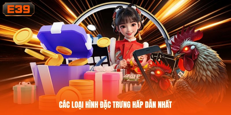 Các loại hình đặc trưng hấp dẫn nhất