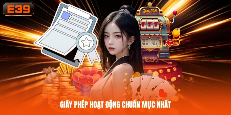Giấy phép hoạt động chuẩn mực nhất