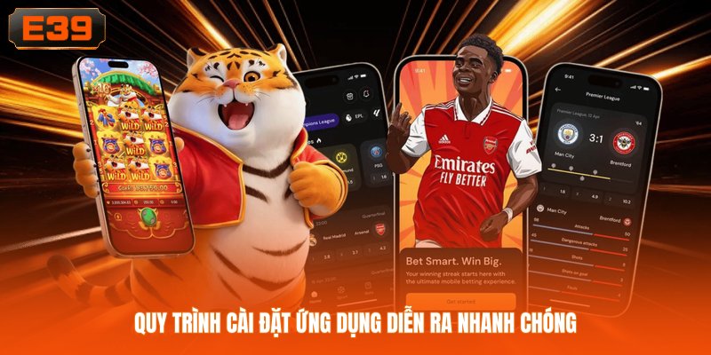 Quy trình cài đặt ứng dụng diễn ra nhanh chóng Quy trình cài đặt ứng dụng diễn ra nhanh chóng